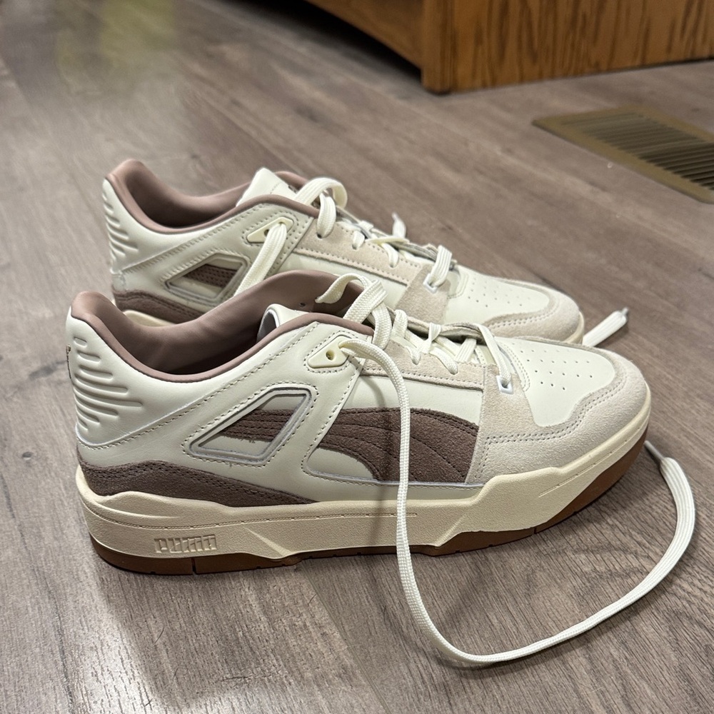 PUMA Women’s L. London X Slipstream all Lace up sneakers casual - beige